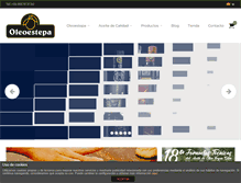 Tablet Screenshot of oleoestepa.com